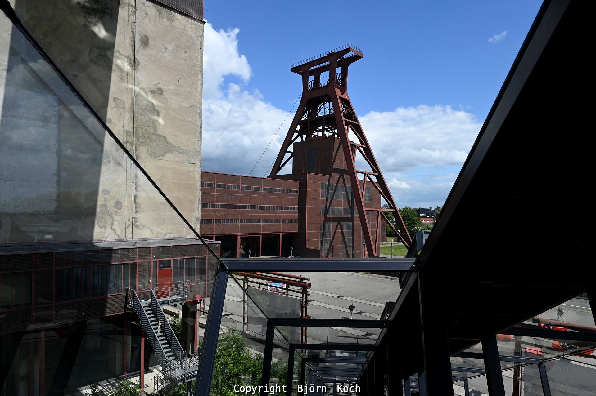 23.05.2021, Essen, Zeche Zollverein am Pfingstsonntag. Bild: Impressionen von der Zeche Zollverein am Pfingstsonntag 2021. - Foto: Björn Koch